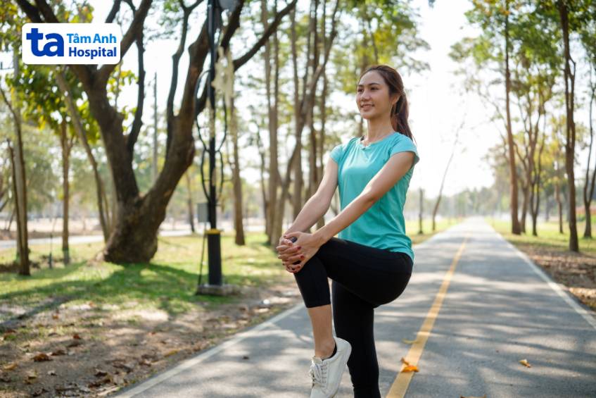 khởi động trước khi tập giảm chấn thương