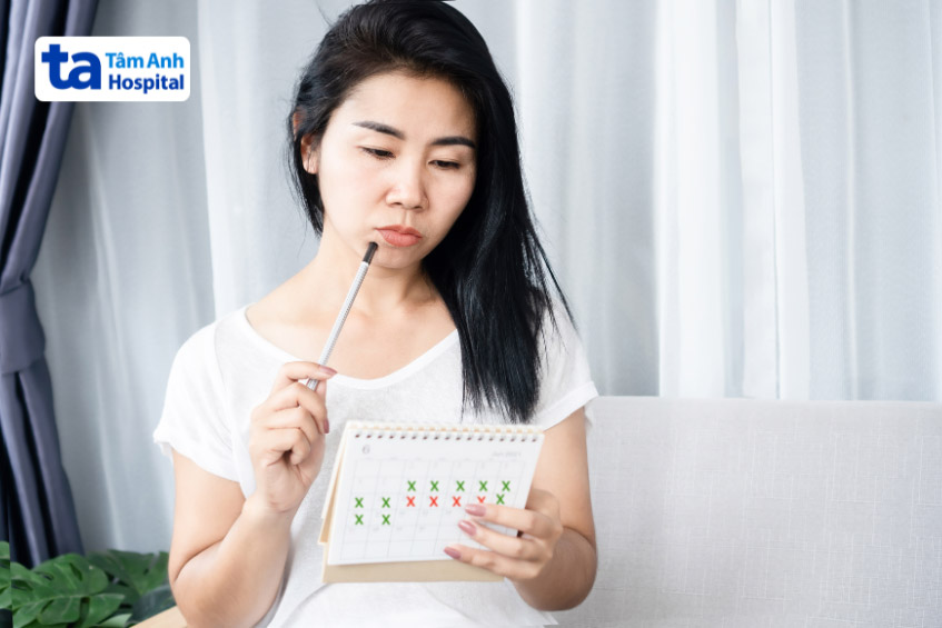 kinh nguyệt không đều