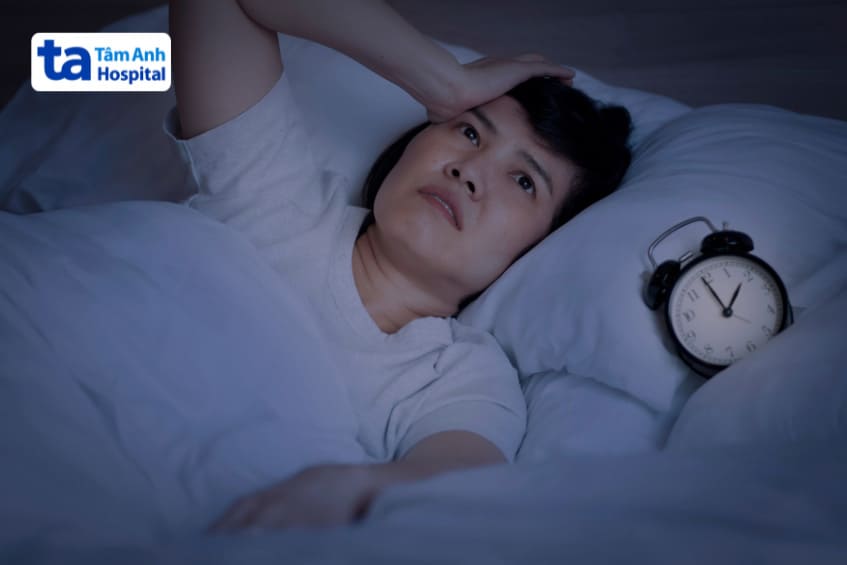 mất ngủ do tiền mãn kinh là hội chứng phổ biến