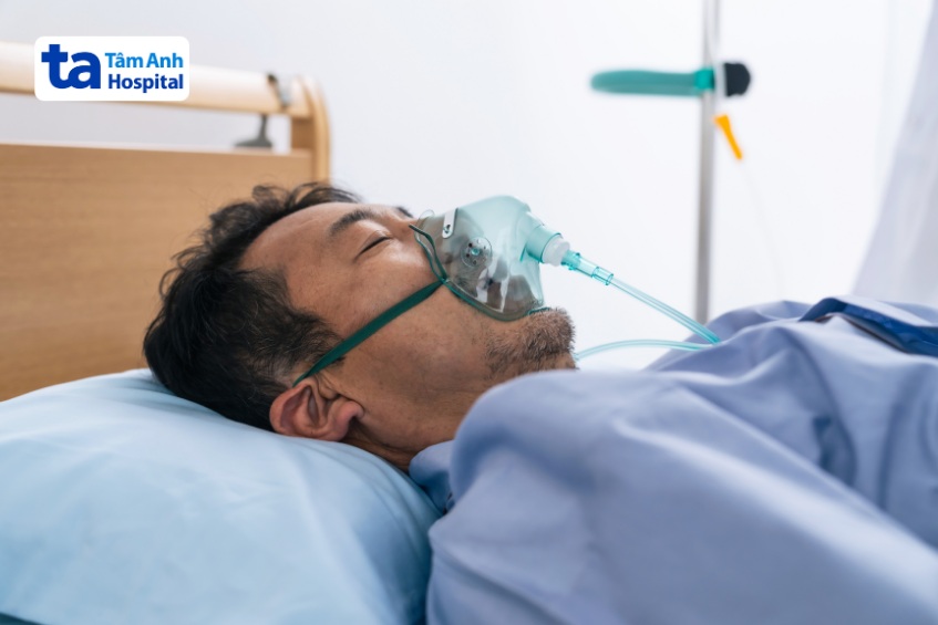 nhiễm trùng máu do phế cầu có thể suy giảm chức năng hô hấp