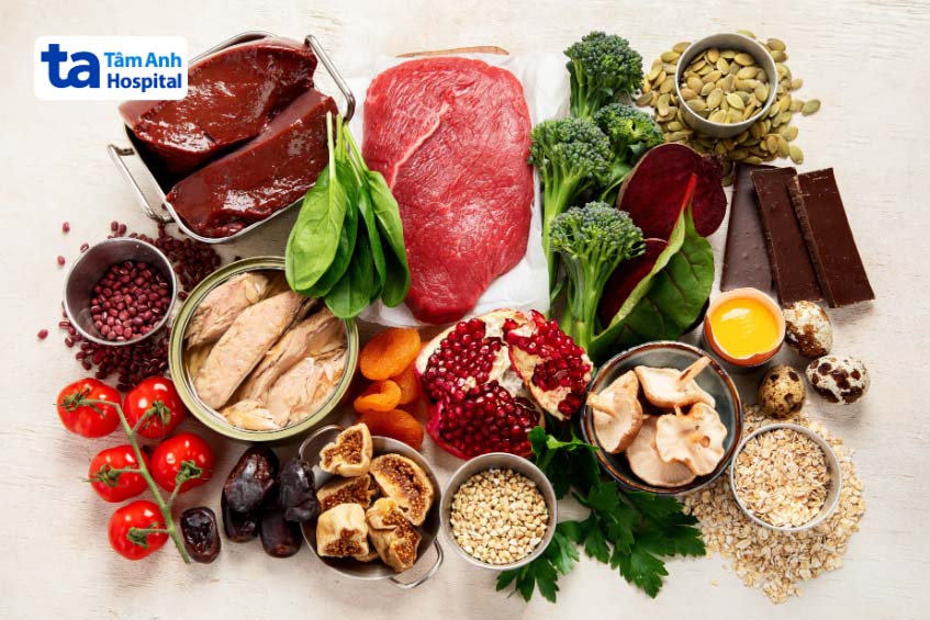 Sắt là một trong những khoáng chất quan trọng cần bổ sung đầy đủ trước khi mang thai