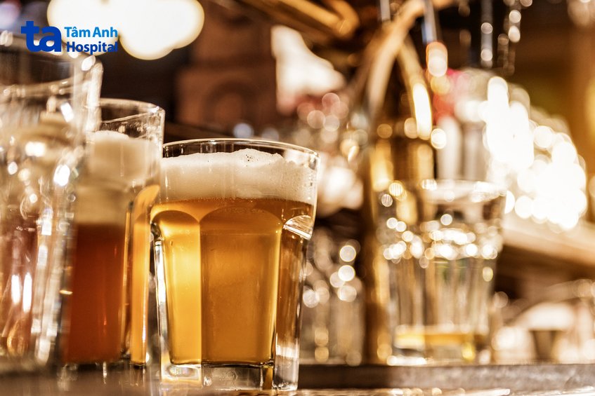 sau truyền hóa chất không nên uống rượu bia