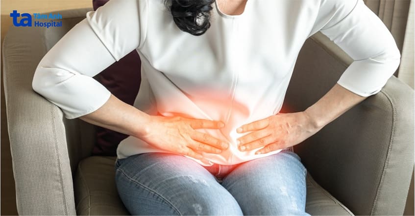 sỏi bàng quang ở nữ có thể gây đau bụng dưới
