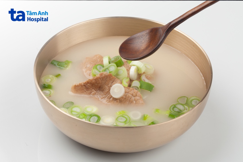 súp và cháo dễ tiêu hóa