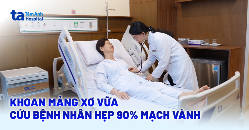 Tăng huyết áp 20 năm, mạch vành vôi hóa nặng nguy cơ nhồi máu cơ tim