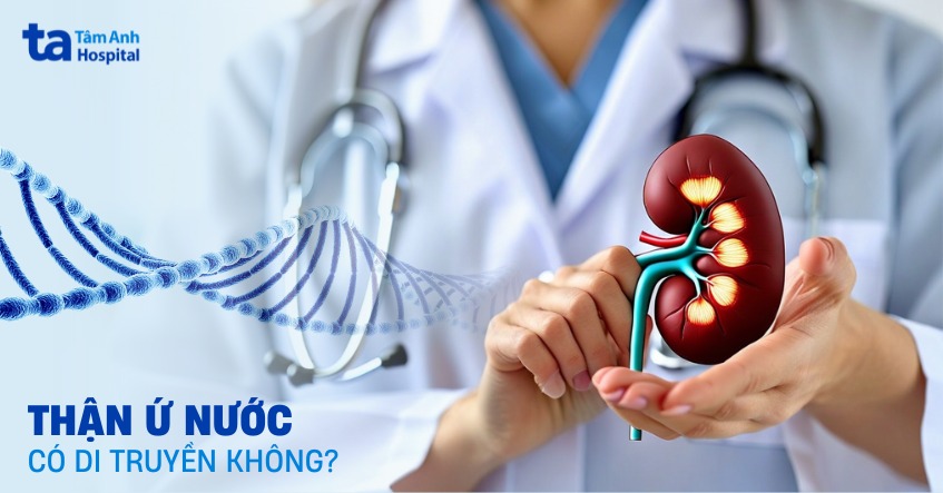 Thận ứ nước có di truyền không? Phát hiện bệnh nên làm gì?