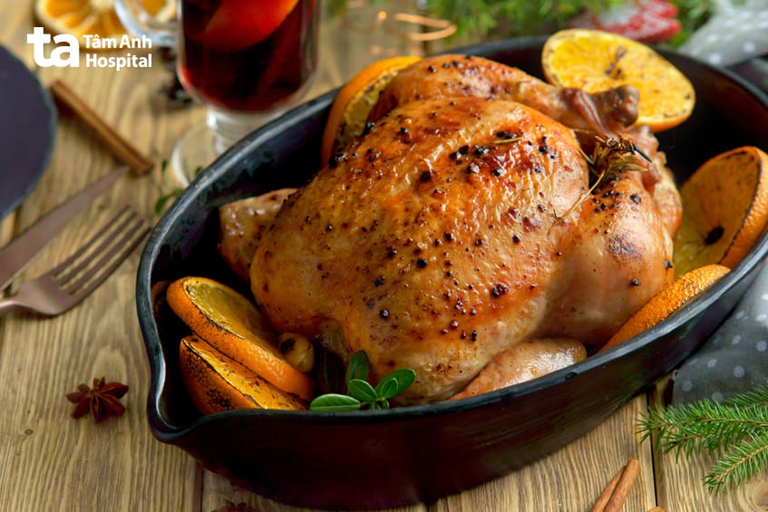 thịt gà có béo không