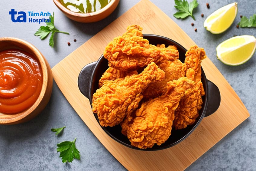 thịt gà có mập không