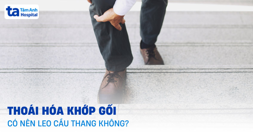 Thoái hóa khớp gối có nên leo cầu thang không? Cần lưu ý gì?