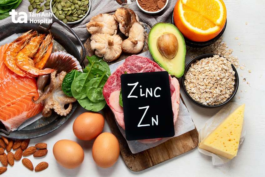 thực phẩm giàu kẽm hỗ trợ sản xuất hormone tuyến giáp