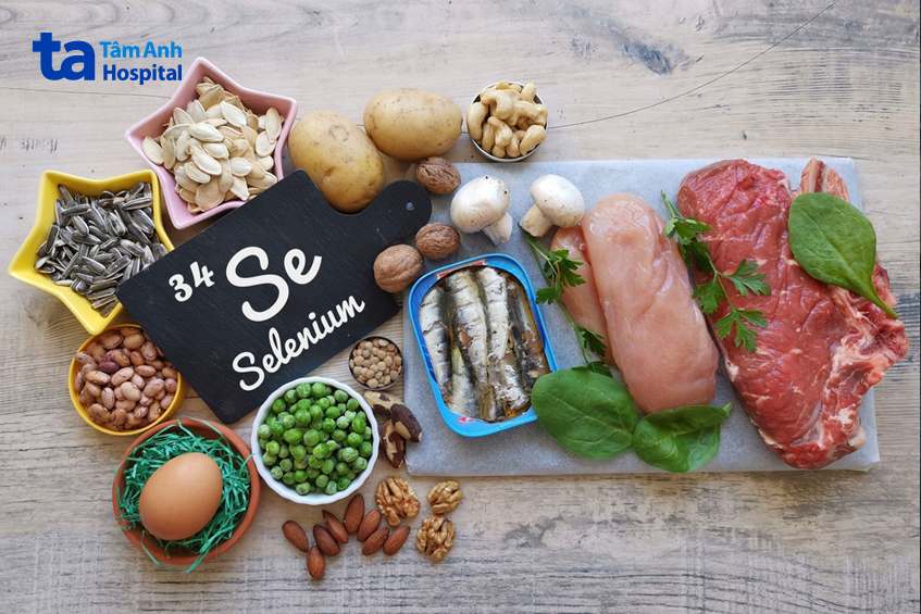 thực phẩm giàu selen giúp cân bằng nồng độ hormone tuyến giáp