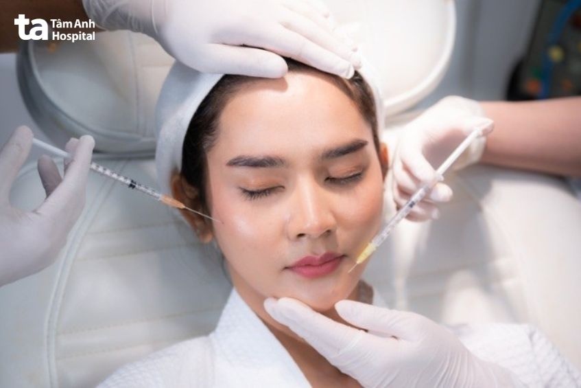 tiêm meso trị nám là phương pháp đưa hoạt chất trực tiếp