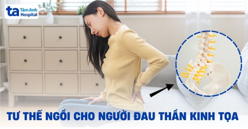 5 tư thế ngồi cho người đau thần kinh tọa thoải mái và dễ chịu