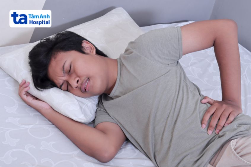 Tư thế ngủ của người đau thần kinh tọa