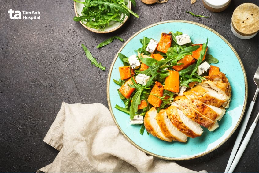 ức gà có béo không