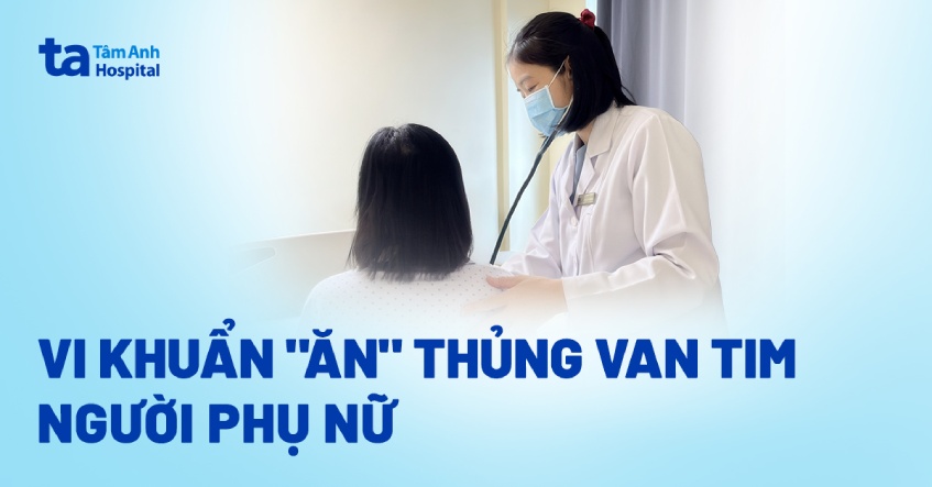 vi khuẩn tấn công thủng van tim