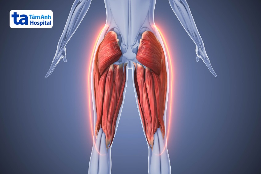 viêm gân chân ngỗng ở sau đùi