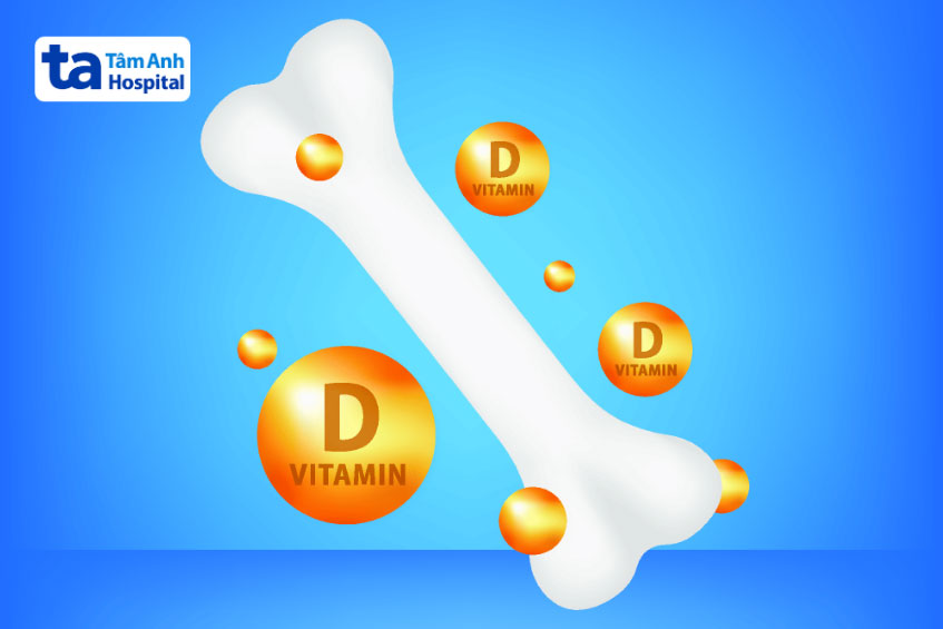 Vitamin D giúp cơ thể hấp thụ canxi
