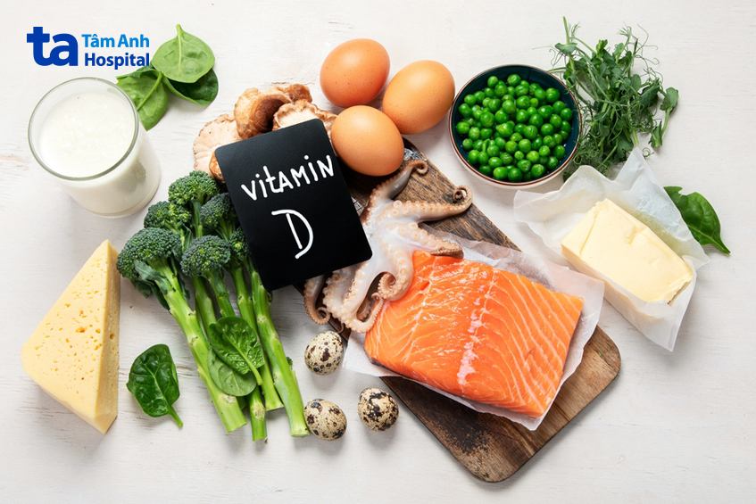 vitamin d hỗ trợ cơ thể hấp thu canxi