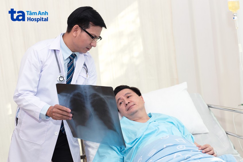 xẹp phổi không phải là một bệnh mà là hậu quả của nhiều nguyên nhân