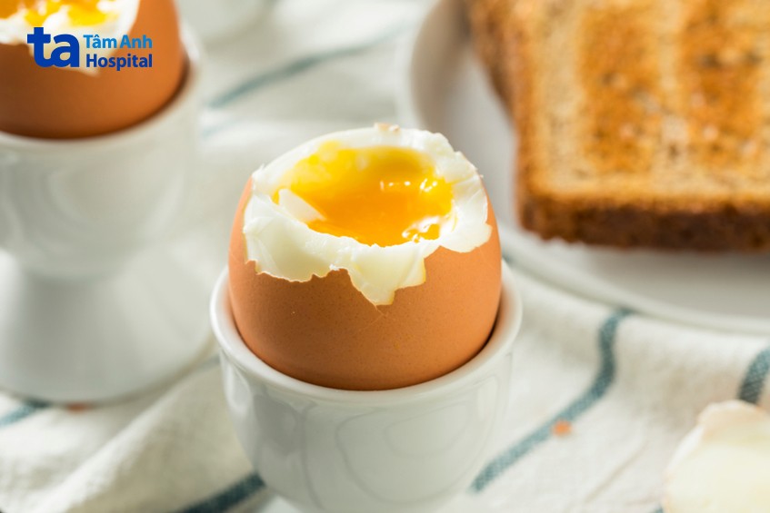 ăn trứng giúp tăng cảm giác no
