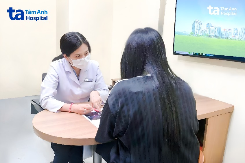 bác sĩ trâm tư vấn cho chị l