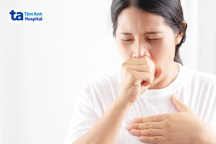 bị ho đờm có mùi tanh