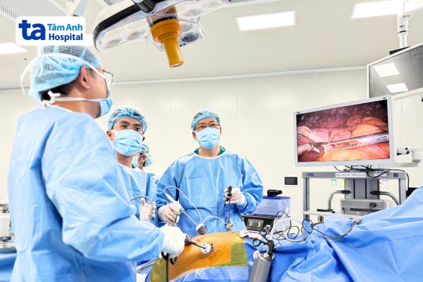 ca phẫu thuật điều trị bệnh tiêu hóa