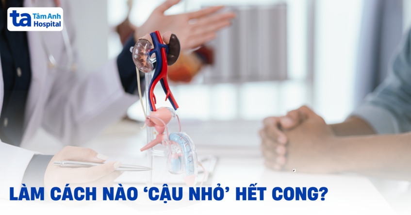 cách làm dương vật hết cong