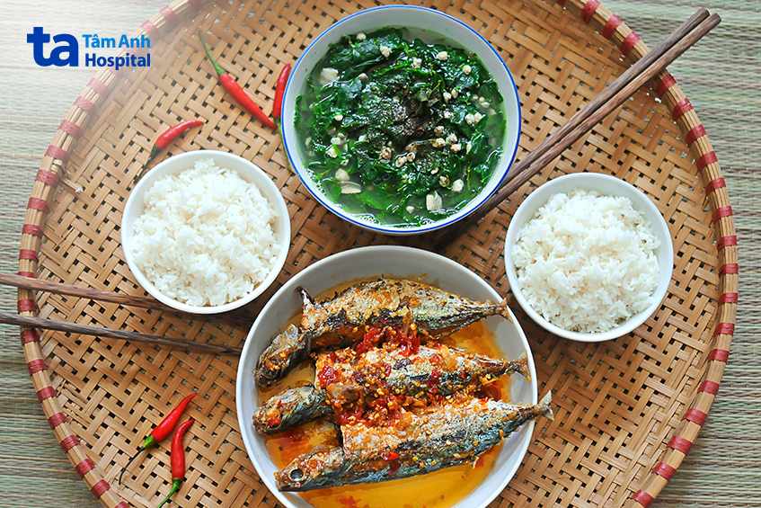 cân bằng chất béo trong bữa ăn