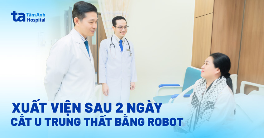 Cánh tay robot linh hoạt cắt trọn khối u trung thất