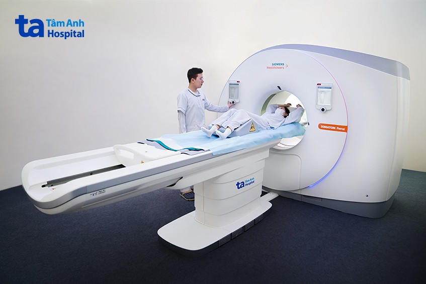 chụp ct vùng cổ vai gáy