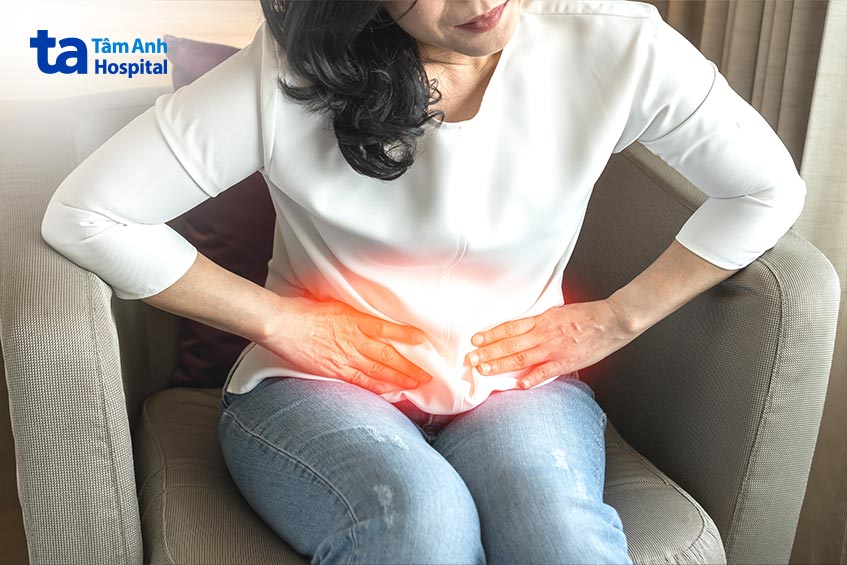 đau bụng dưới là dấu hiệu