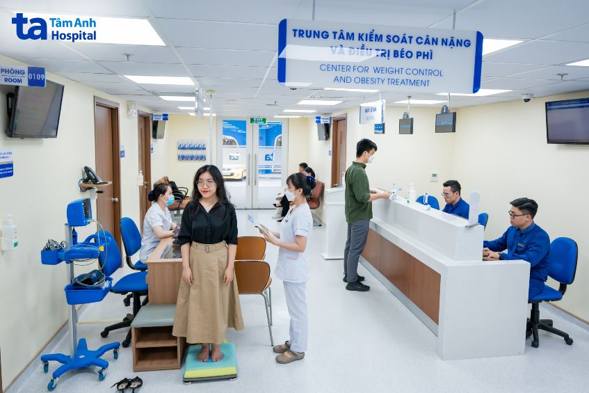 điều trị giảm cân an toàn tại tâm anh