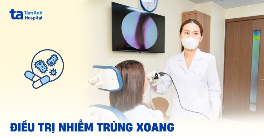 Cập nhật 3 phương pháp điều trị nhiễm trùng xoang (viêm xoang) hiệu quả