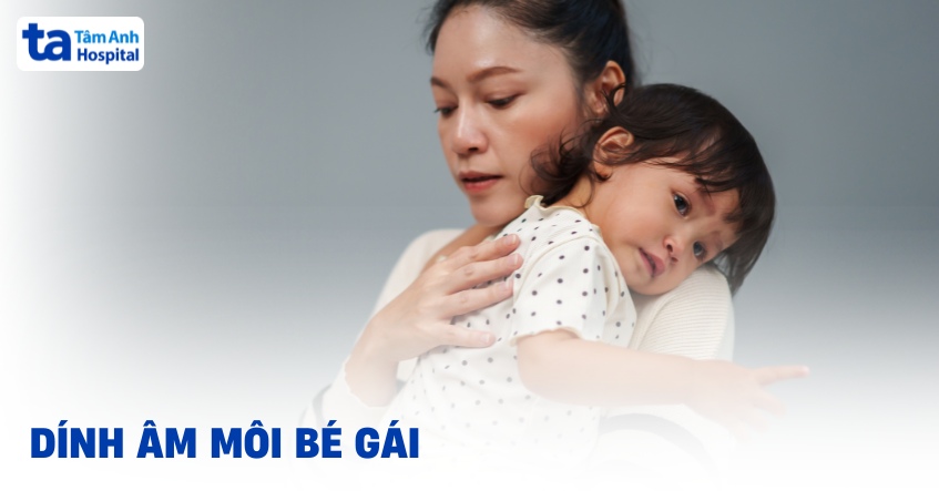 Dính âm môi bé gái: Hình ảnh, nguyên nhân và cách điều trị