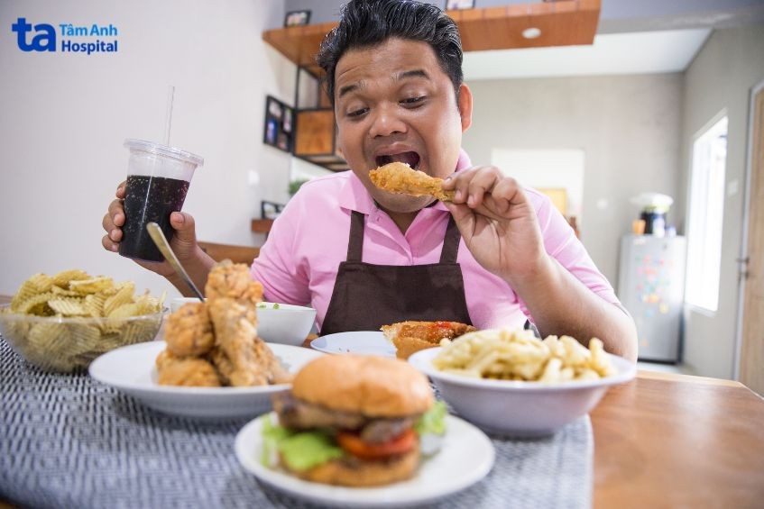 đồ ăn nhanh gây tăng cân cho những ai bận rộn