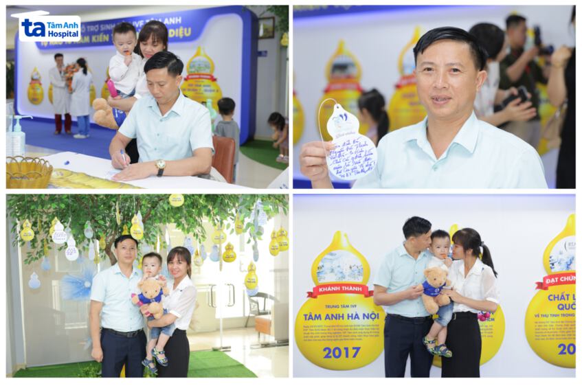 Với gia đình chị Hoàng Thị Trang (45 tuổi) và anh Nguyễn Văn Lĩnh (48 tuổi) (Quảng Ninh), có con sau 21 năm vô sinh quả thật là kỳ tích đối với đại gia đình. “Khi biết có thai, vợ chồng tôi đã ôm nhau khóc như mưa. Tôi phải cấu tay mình để biết đây không phải là giấc mơ”, chị Trang bồi hồi nhớ lại