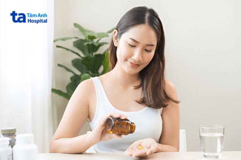 sử dụng sản phẩm chứa chất chống oxy