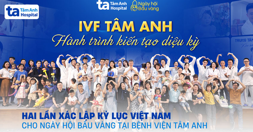 Hai lần xác lập kỷ lục Việt Nam cho Ngày hội Bầu vàng tại Bệnh viện Tâm Anh