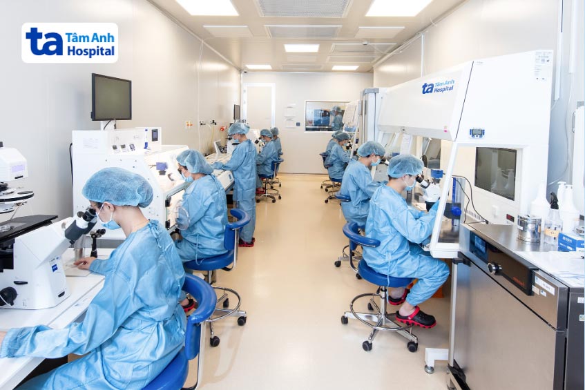 Hệ thống phòng “lab-trong-lab” hiện đại tại IVF Tâm Anh TP.HCM