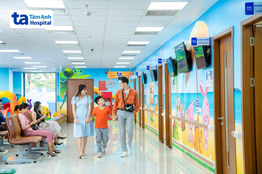 không gian được trang trí sinh động