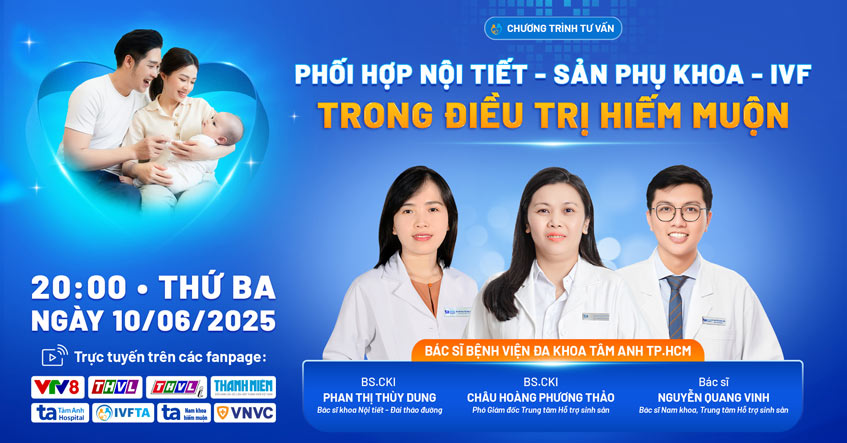 live phối hợp nội tiết sản phụ khoa trong điều trị hiếm muộn