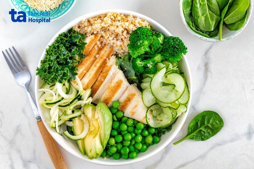 lựa chọn thực phẩm ít calo giảm cân