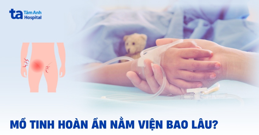 Mổ tinh hoàn ẩn nằm viện bao lâu? Tiêu chí đánh giá và cách chăm sóc