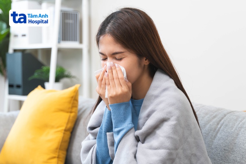 nghẹt mũi ho có đờm