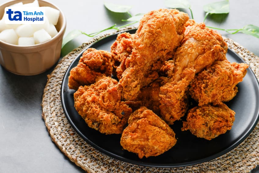 người mỡ máu có ăn được thịt gà không