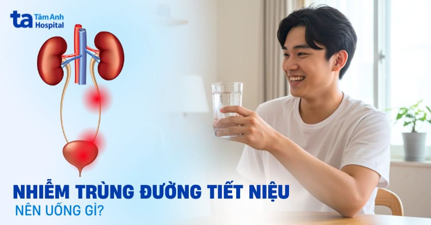 nhiễm trùng đường tiết niệu nên uống gì