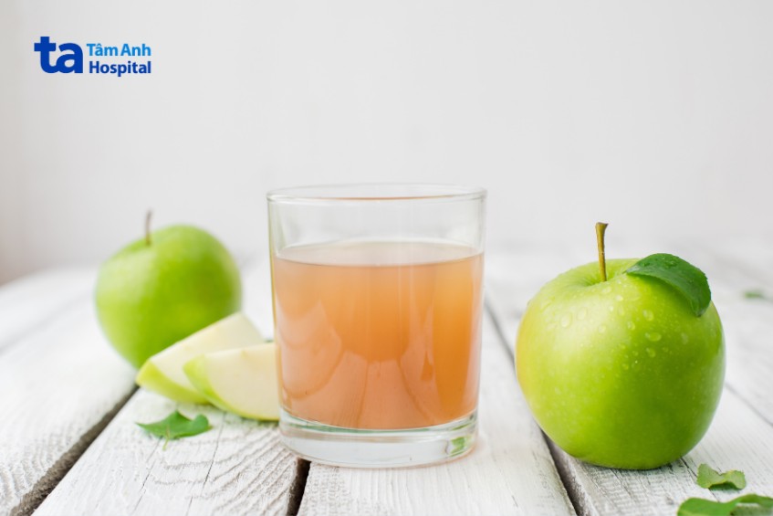 nước ép táo xanh giúp no lâu