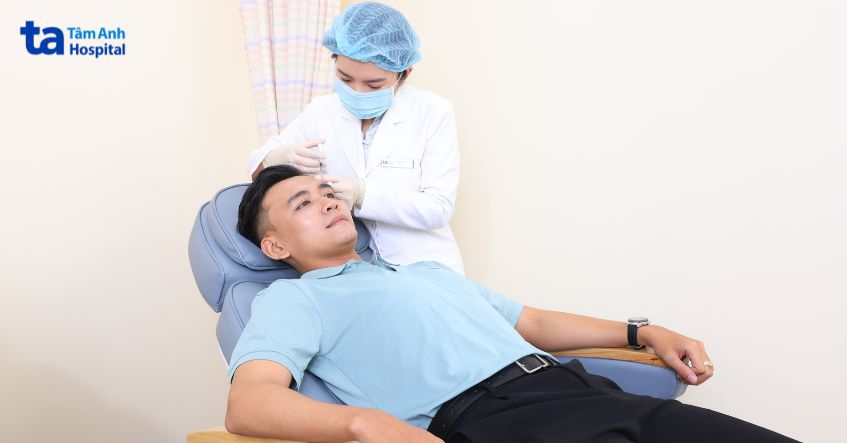 quy trình tiêm meso trị thâm mụn